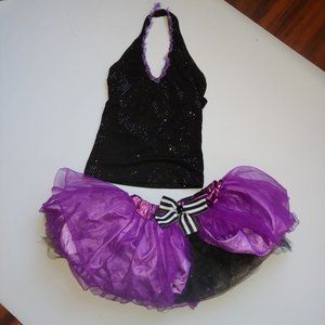 Kids Sassy Two Piece Dance Costume
